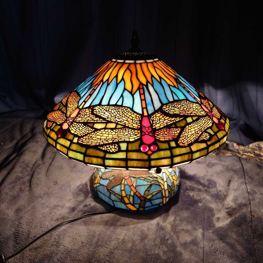 ステンドグラスランプ トンボ 【公式通販】