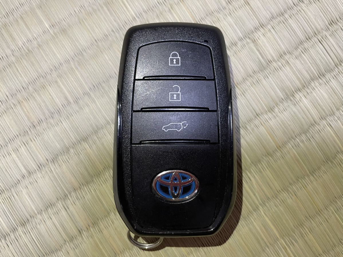 ★1円スタート★ トヨタ TOYOTA ハリアー ＭＸＵＡ８０ スマートキー ハイブリッドHV 3ボタンパワーバックドア付き_1