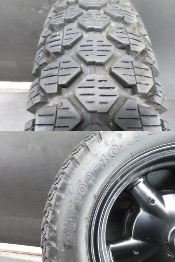 B1R4-0921 ホンダ ジャイロX-2 フロントホイール タイヤ 溝有 【TD02