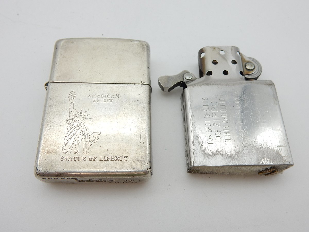 Zippo AMERICAN SPIRIT STATUE OF LIBERTY 自由の女神 純銀 