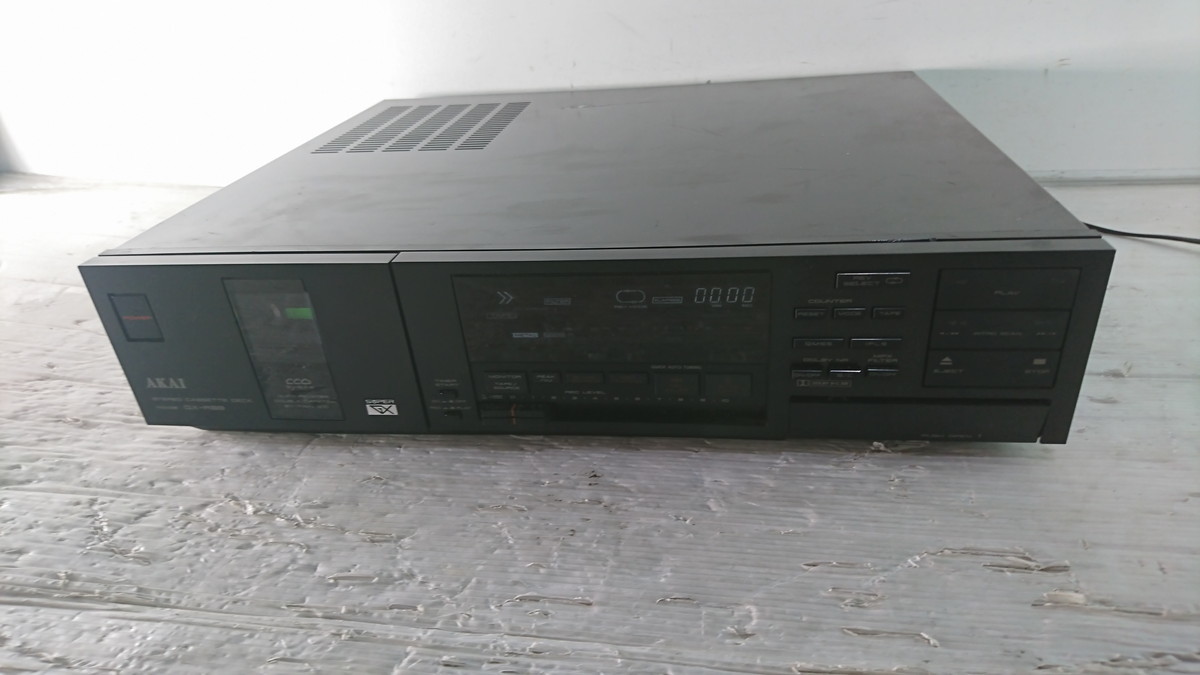 A10-070 ☆AKAI アカイ 赤井 GX-R88 カセットデッキ 中古現状品