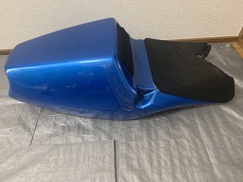 TZ250用 メーカー不明 FRP シートカウル FRP TZR250 シングルシートカウル 中古 FRP製 FRPシングル