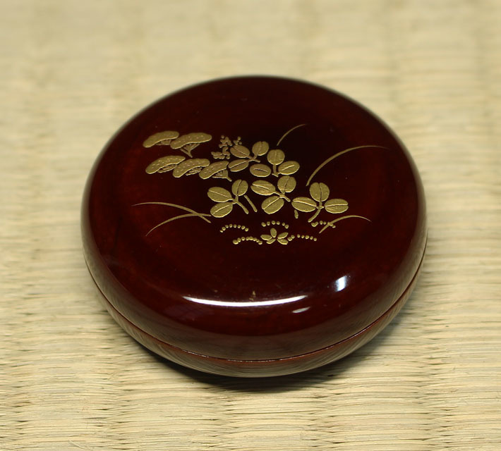 輪島塗　花丸蒔絵　御茶箱　茶道具 輪島塗 花丸蒔絵 御茶箱 茶道具 - メルカリ