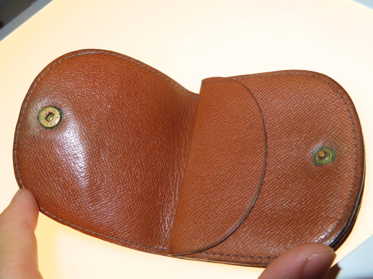 ネコポス可 ルイヴィトン モノグラム グゼ 小銭入れ コインケース 廃盤