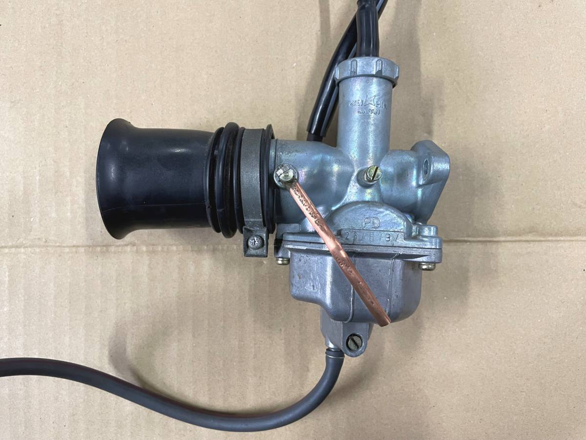 CB50S フルカスタム車 PDキャブ 純正加工? 《B》(検索 XR50 XR100 エイプ50 エイプ100 CB50JX APE トライアル HRC ホンダRTL250Sの純正キャブレターPW24