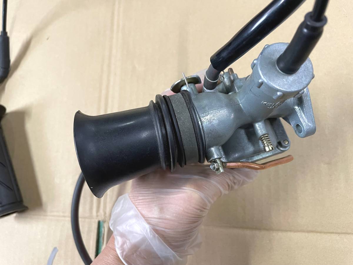 CB50S フルカスタム車 PDキャブ 純正加工? 《B》(検索 XR50 XR100 エイプ50 エイプ100 CB50JX APE トライアル HRC ホンダRTL250Sの純正キャブレターPW24