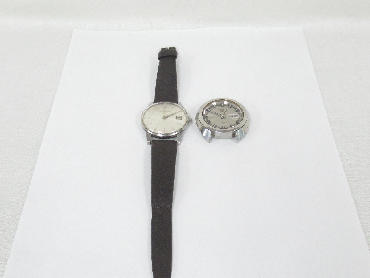 ○ 動作品 SEIKO セイコー SEIKO5 自動巻き 5126-7030 / Seiko Champion Calendar 860 手巻き 腕時計 2点セット　