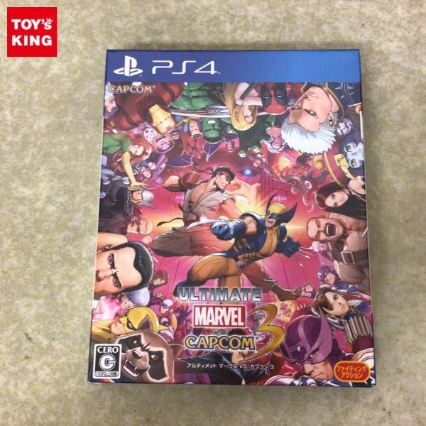 超激得，2026 1円〜 PS4 アルティメット マーヴル VS. カプコン3(PS4ソフト)｜売買されたオークション情報、yahooの商品情報をアーカイブ公開 - オークファン PS4ソフト