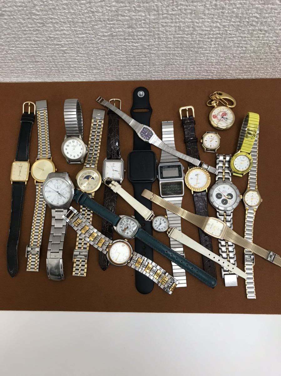 豊富な，送料無料 メンズレディース腕時計SEIKO CASIO スマートウォッチ 海外ブランド含む大量セット(アナログ（クォーツ式）)｜売買されたオークション情報、yahooの商品情報をアーカイブ公開 - オークファン その他