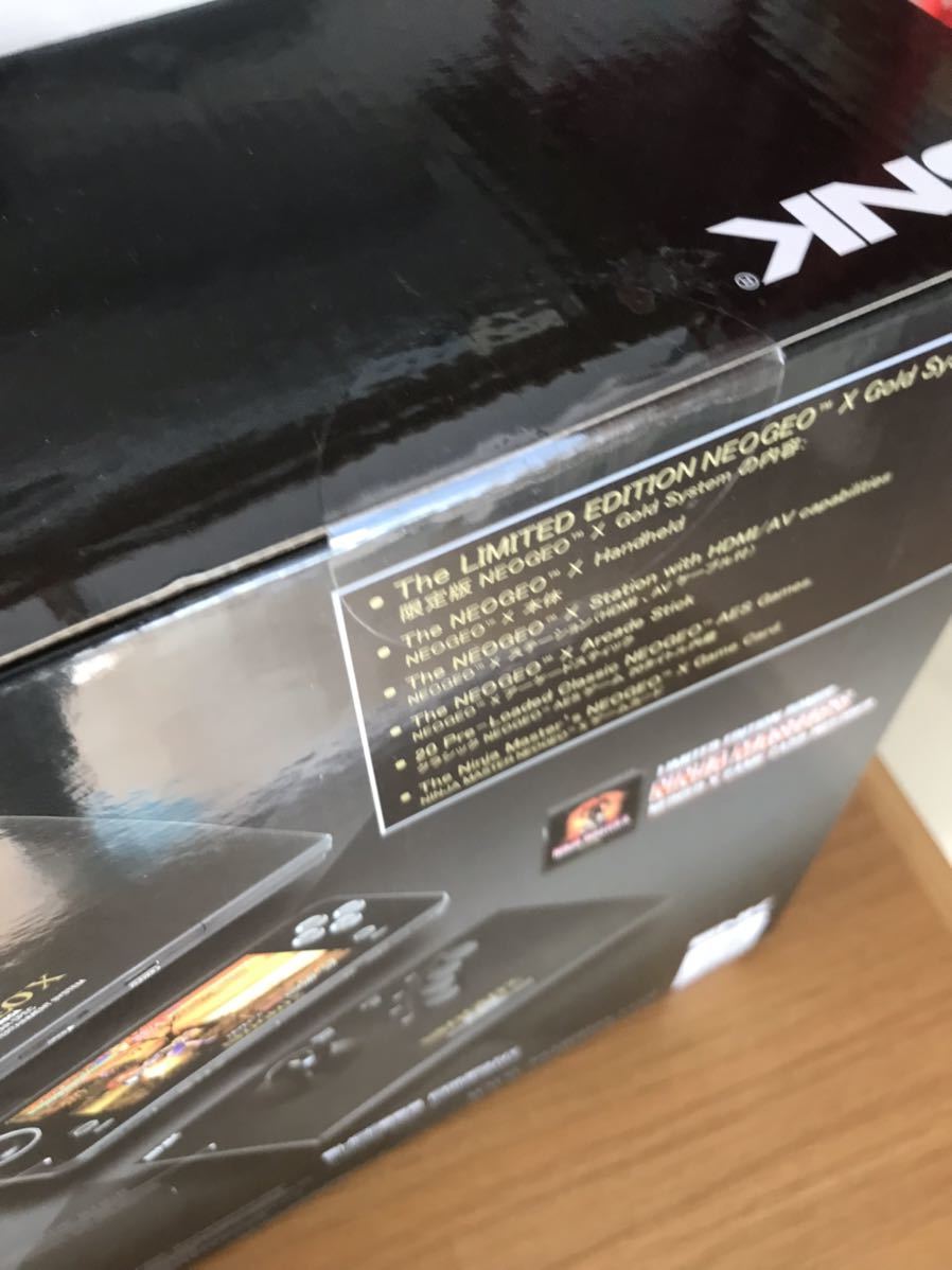 neogeoX （NEOGEO X GOLD ネオジオX ゴールド LIMITED EDITION 