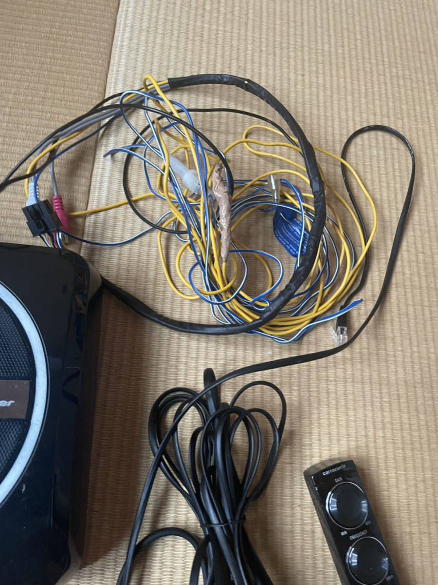 パイオニア carrozzeria パワードサブウーファー TS-WX110A TS-WX110A