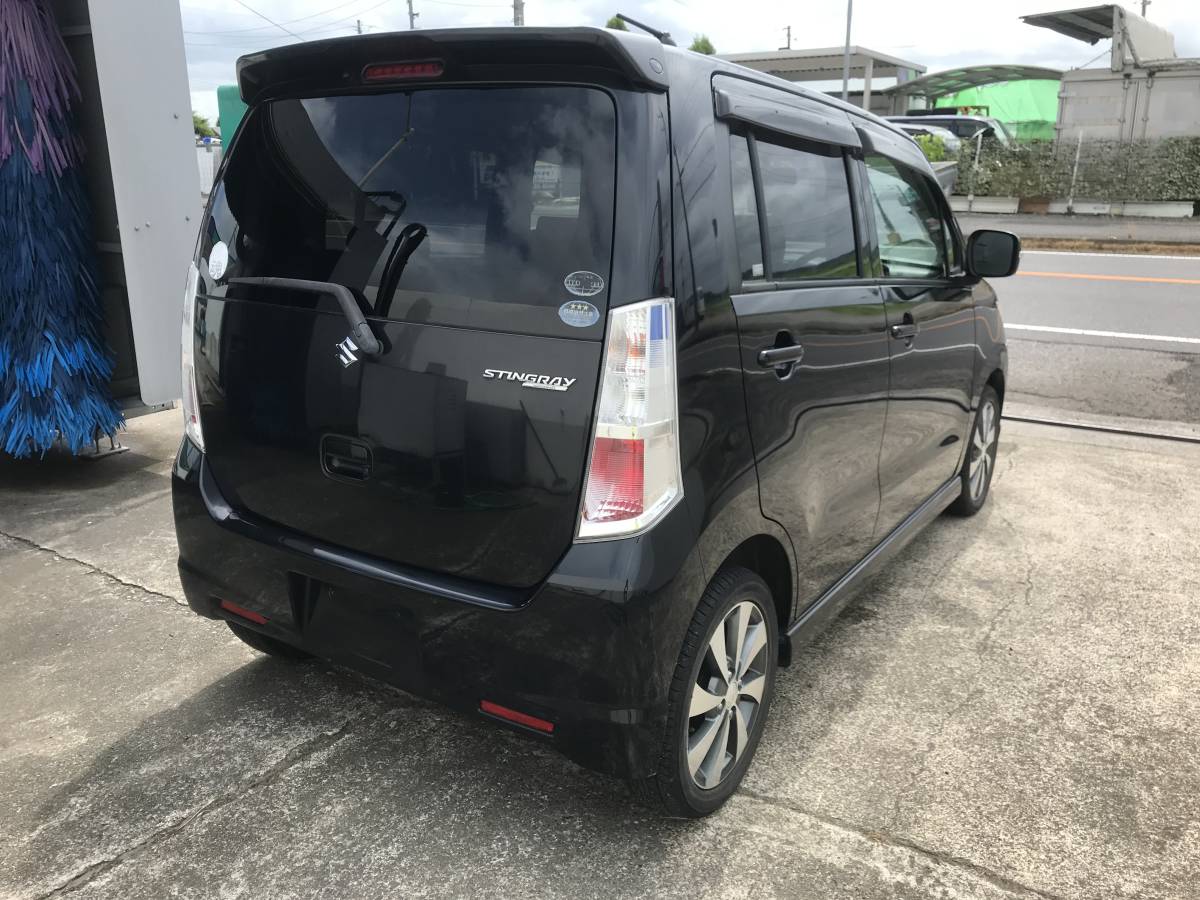 部品取り車!(^^)!ワゴンR スティングレー ターボ MH23S エンジン 