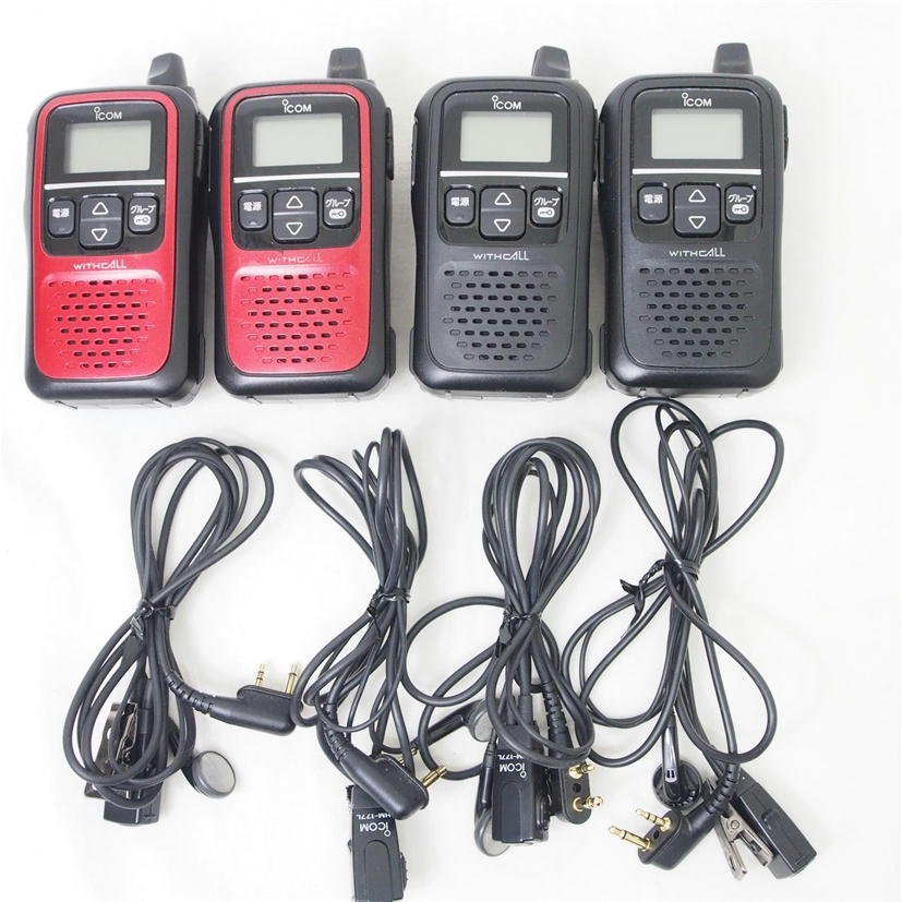 1円【一般中古】ICOM アイコム/トランシーバー 4点セット 無線機/IC 