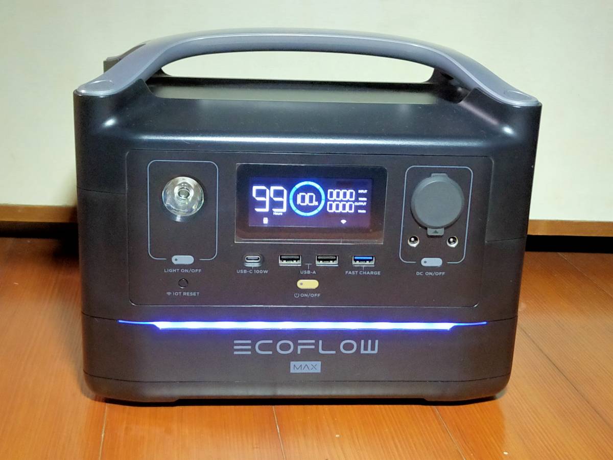 RIVER EcoFlow Max ポータブル電源 0 Portable Power : Station 