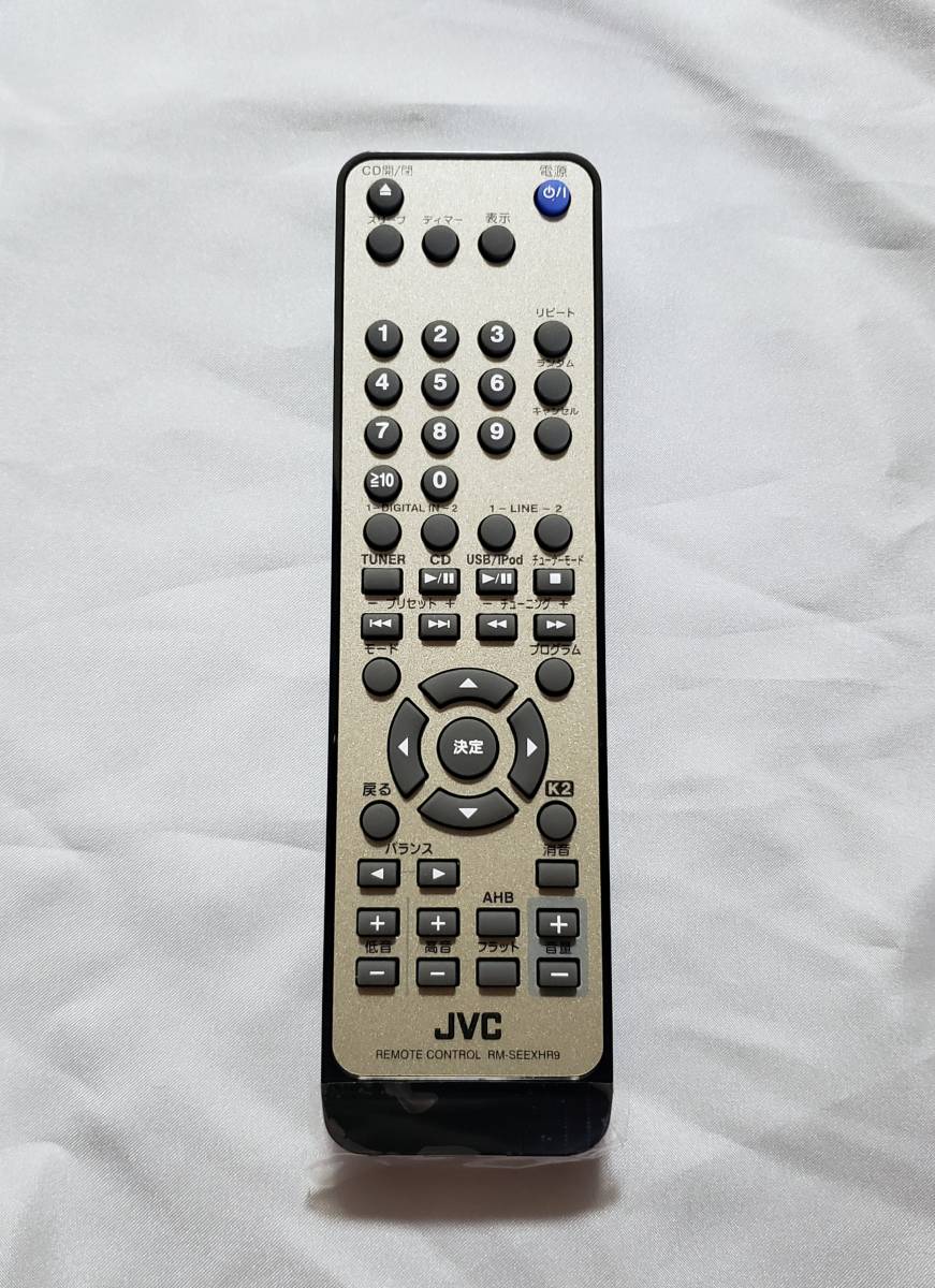 JVC/日本ビクター コンポ用リモコン SH1126380159 /RM-SEEXHR9 EX-HR5