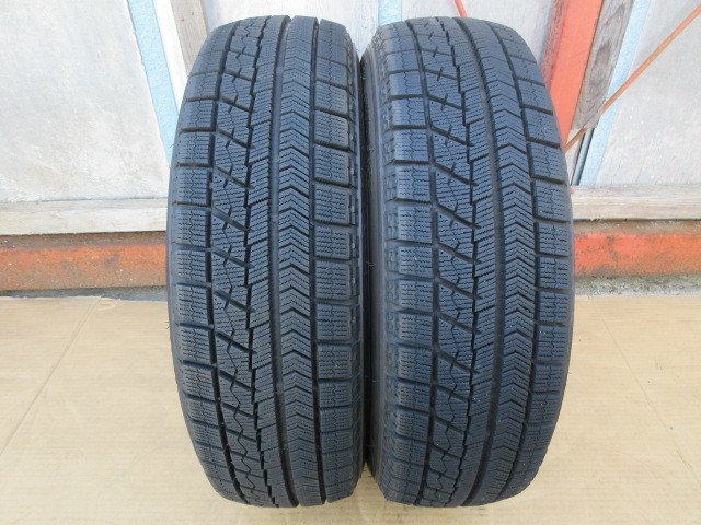 冬1403 ブリヂストン BLIZZAK VRX 155/65R14 75Q スタッドレス 中古 2本 ♪ ブリザック