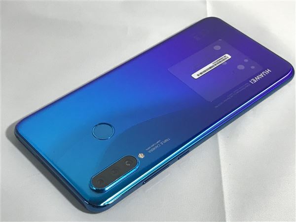 HUAWEI P30 lite Premium HWV33[128GB] au ピーコックブルー … P30