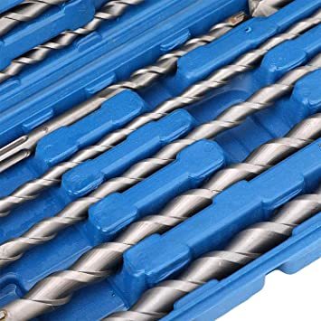 | ドリルビットセット 17個SDS サイズドリルセット Nisorpa : ドリルビット Vearter 5本組 鉄工用ドリル刃ビットセット 5&frasl;6&frasl;8&frasl;10 13本セット, 電動ハンマー用チゼル, SDSプラス SUPER 8本入り(2mm、3mm、4mm、5mm、6mm、7mm、8mm、10mm