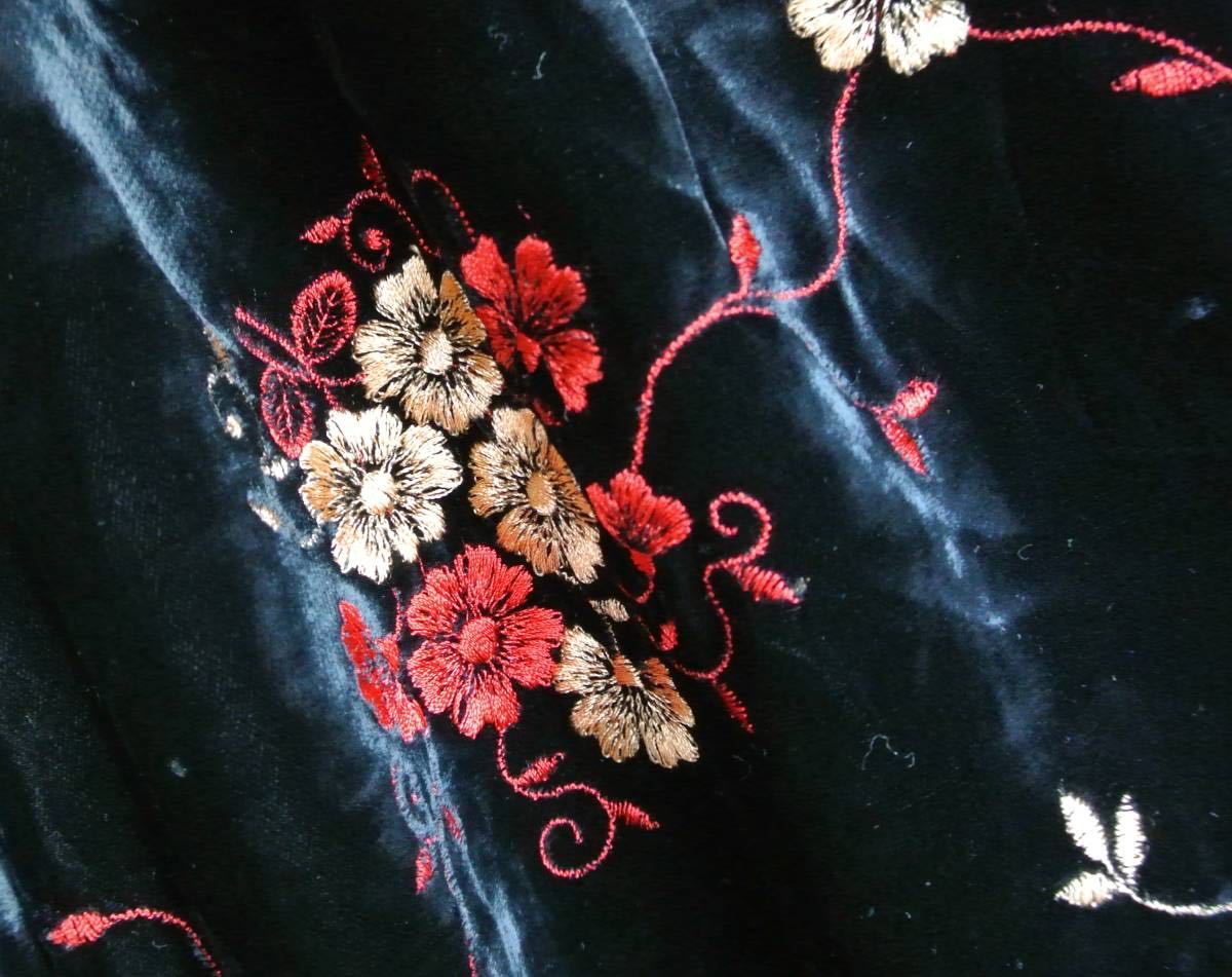 robe de chambre COMME des GARCONS 刺繍 パンツ 花柄(Mサイズ)｜売買 