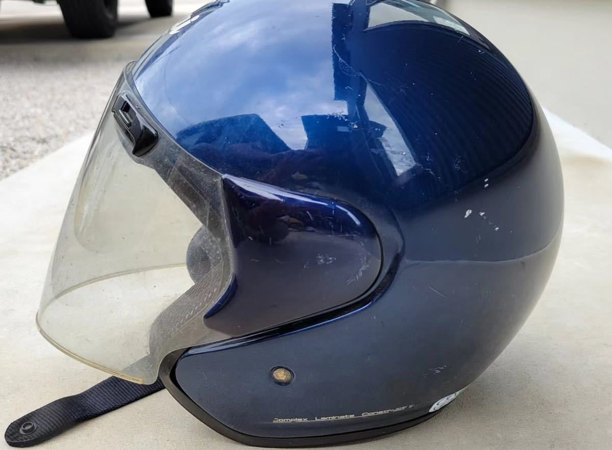 現状品 アライ Arai SZa Adsis-Z ジェットヘルメット 59-60cm ジャンク