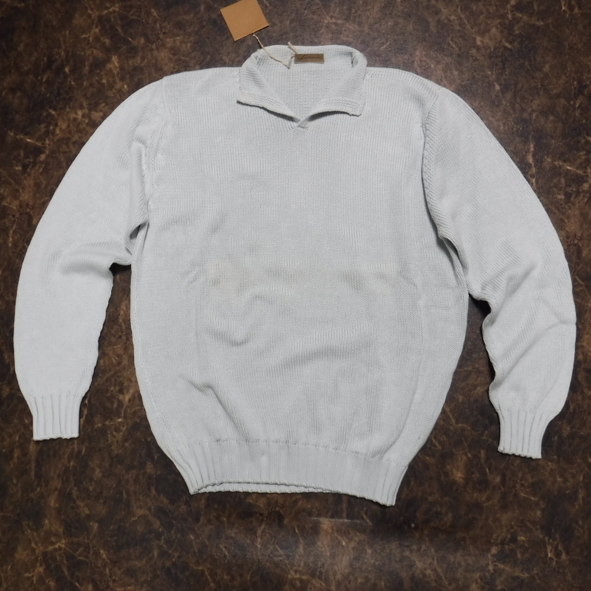 TT566 伊 Falconeri ファルコネリ メンズ イタリア製 新品 小衿 