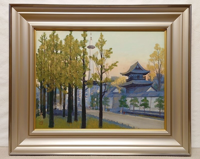 クーポン付 真作 高橋克明 「花」/肉筆・日本画/額入り10号