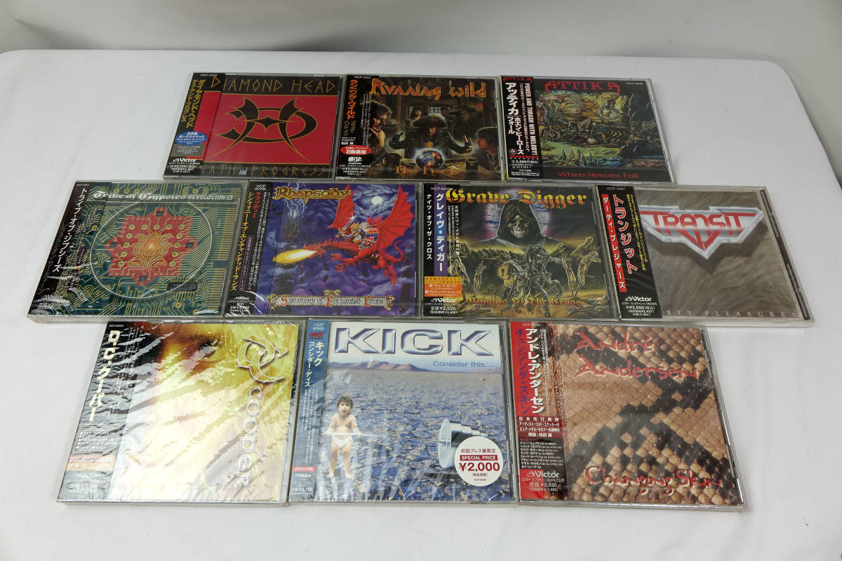 豊富な，お買い得 Attika Running Wild Grave Digger 他 10枚 TECX25688 VICP60596 プロモ盤(一般)｜売買されたオークション情報、yahooの商品情報をアーカイブ公開 - オークファン 一般