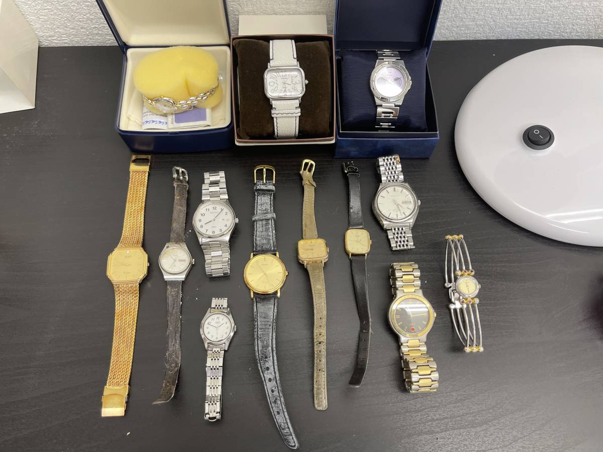 ジャンク品 SEIKO 3本セット 3.【1円〜】SEIKO腕時計、計13点まとめ☆ジャンク品、不動 セイコー SEIKO