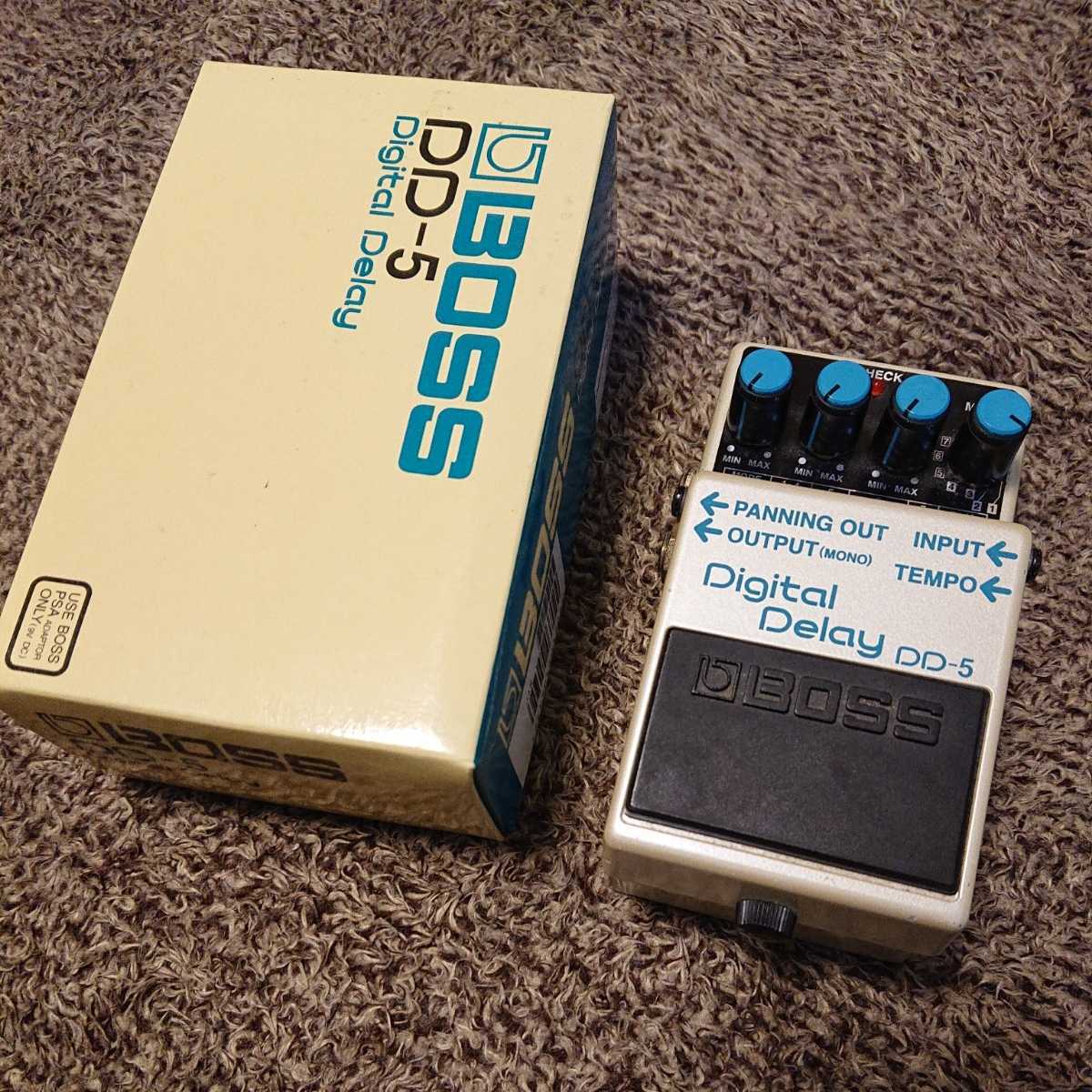 BOSS Digital Delay DD-5 エフェクター ボス ディレイ 箱つき デジタル