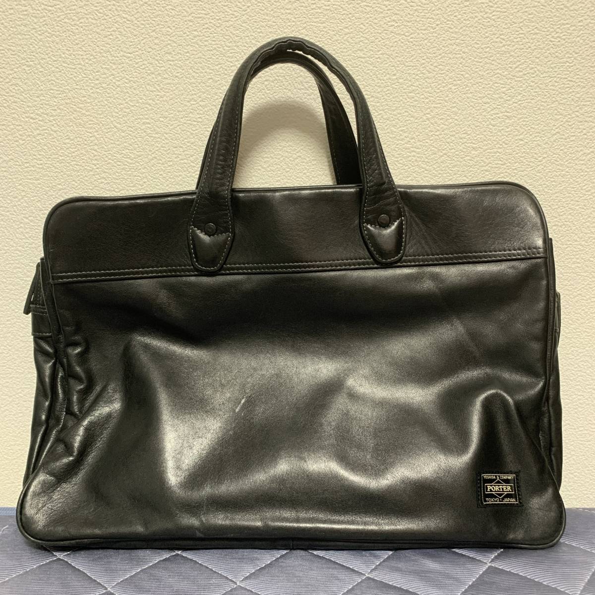 PORTER ポーター ビジネスバッグ ハンドバッグ ショルダーバッグ 黒 