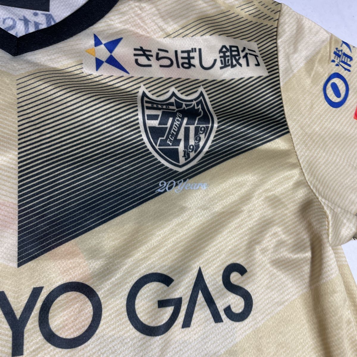 FC東京 fc tokyo アンブロ UMBRO 20周年 金 ゴールド Jリーグ jleague