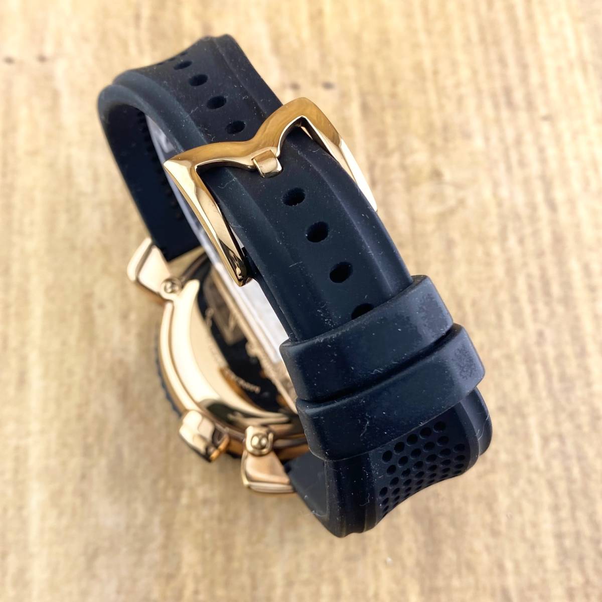 1円箱付】GaGaMILANO ガガミラノ 腕時計 メンズ 7011 スポーツ クロノ 
