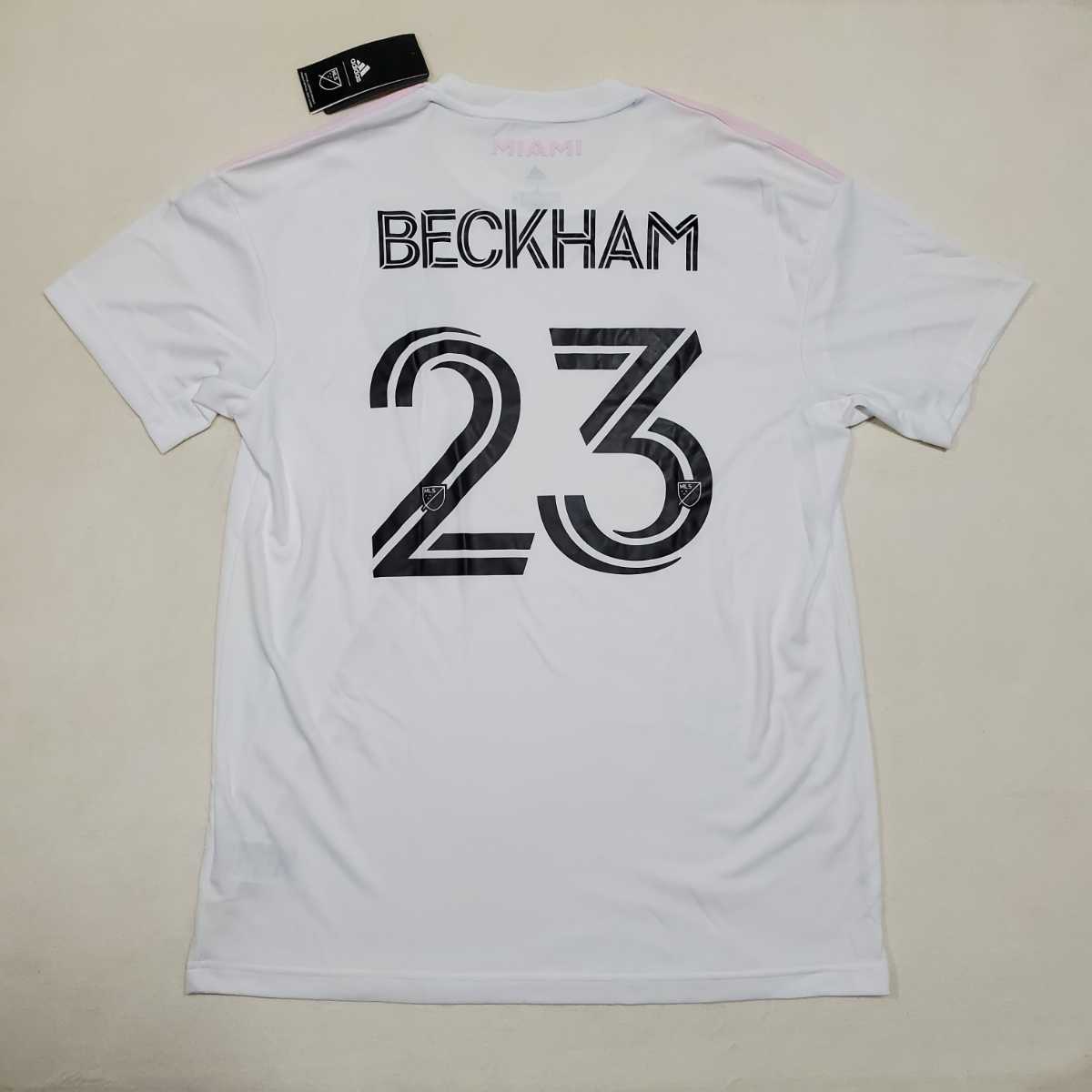  正規品 Adidas インテル マイアミCF レプリカユニフォーム ベッカム Beckham L(プレミアリーグ)｜売買されたオークション情報、yahooの商品情報をアーカイブ公開 - オークファン ユニフォーム