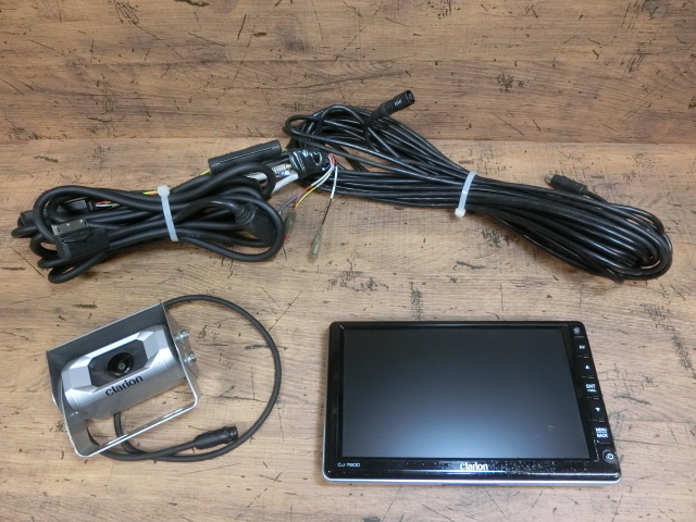 格安，安い クラリオン バックモニター CJ-7600A / バックカメラ CC