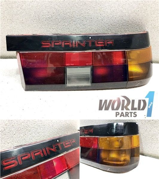 AE86 トレノ 3ドア 後期 テールランプ左右 センターガーニッシュ