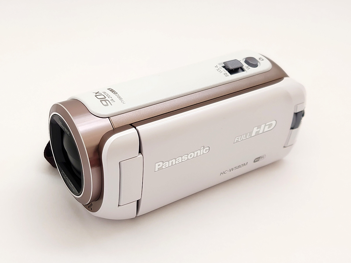 美品☆Panasonic HC-W580M-W デジタルハイビジョンビデオカメラ 32GB