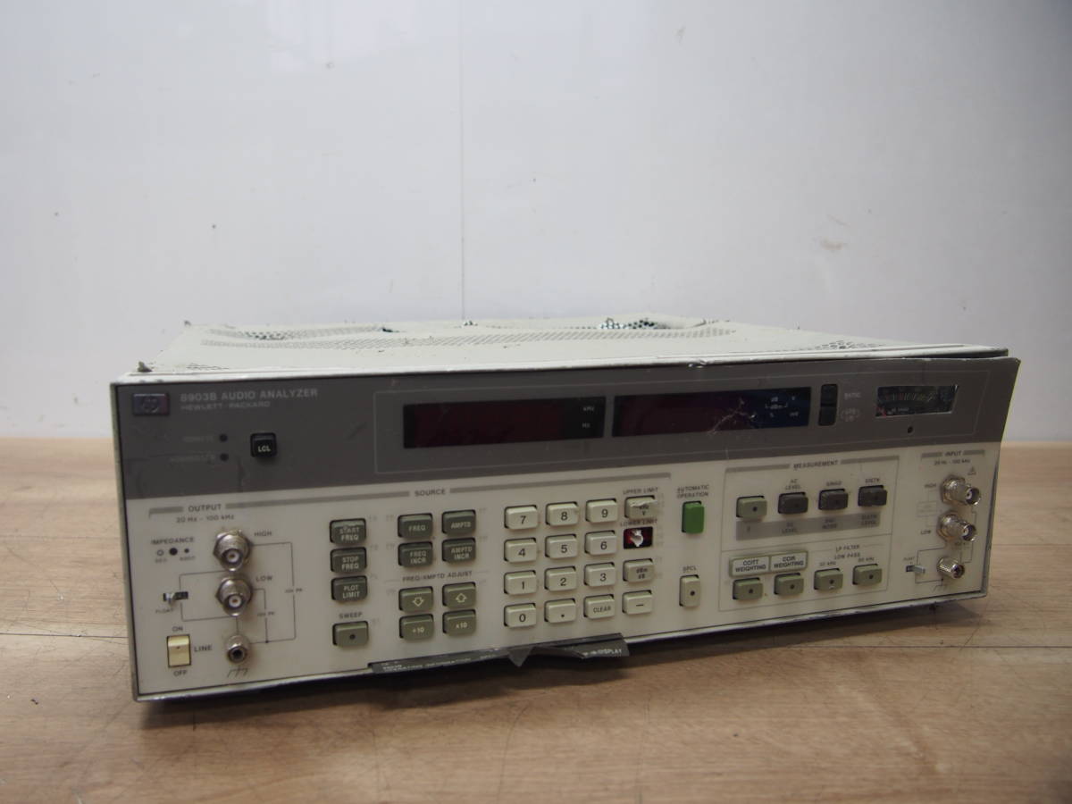 人気，新作 1K0922-31 hp ヒューレット パッカード オーディオアナライザ 8903B ジャンク(電気計測器)｜売買されたオークション情報、yahooの商品情報をアーカイブ公開 - オークファン 電気計測器