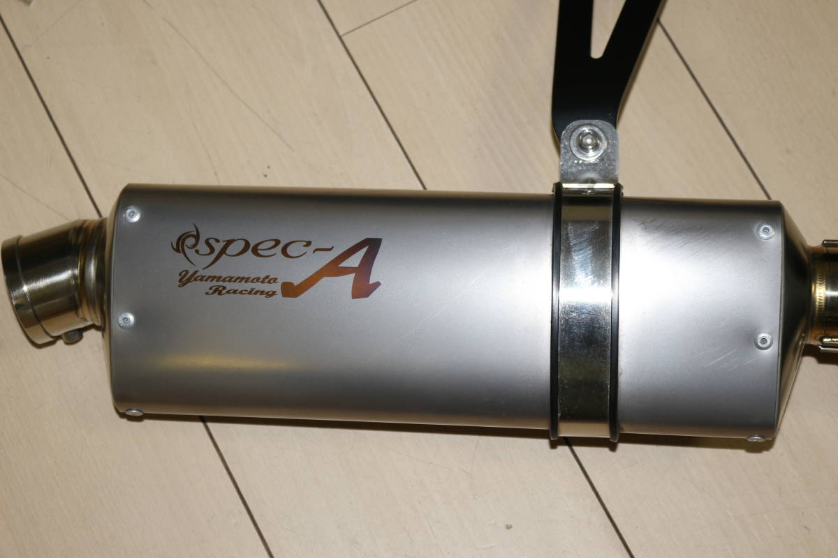 SUS UP-TYPE ヤマモトレーシング チタン spec-A SPEC-A GSX-R125 