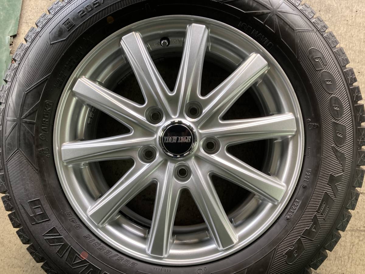 中古スタッドレスタイヤ 中古 SPORT RUOTA スタッドレスタイヤホイール 