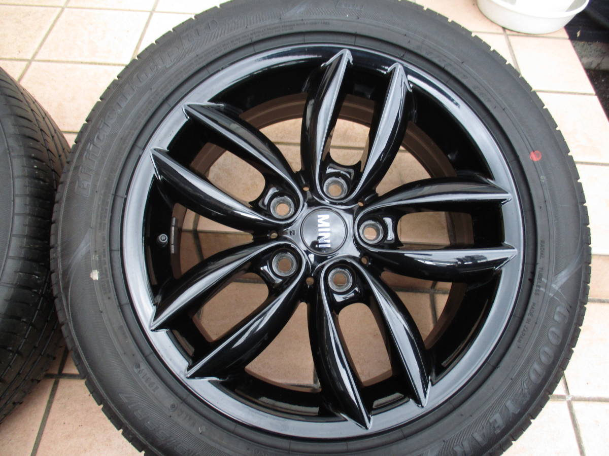 美品☆BMW MINI ミニ クロスオーバー R60 純正ホイール 黒 ブラック 