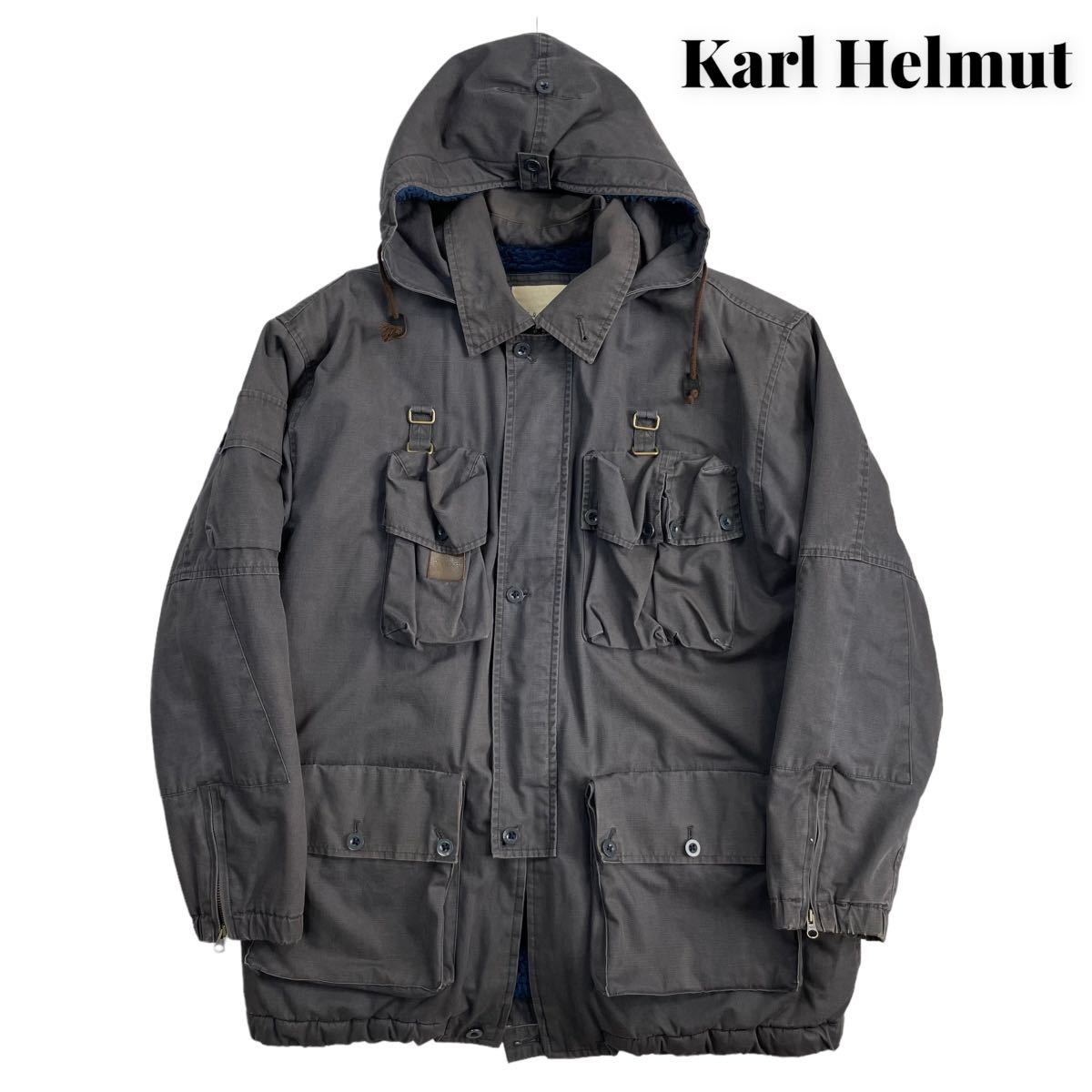雰囲気抜群 Karl Helmut カールヘルム 裏ボア ミリタリー ジャケット 