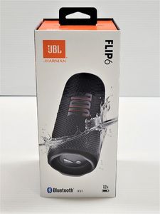 未開封 新品 JBL FLIP6 Bluetoothスピーカー ブラック FLIP 6 JBLの