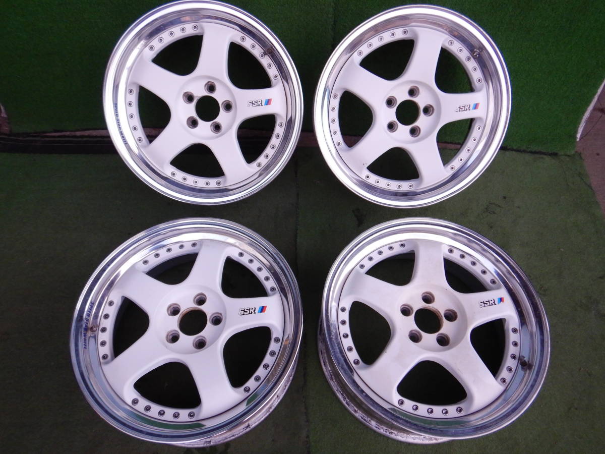 ☆激レア 深リム SSR 2ピース☆17×7JJ OFF:+35 PCD100-5H ハブ径；65mm 