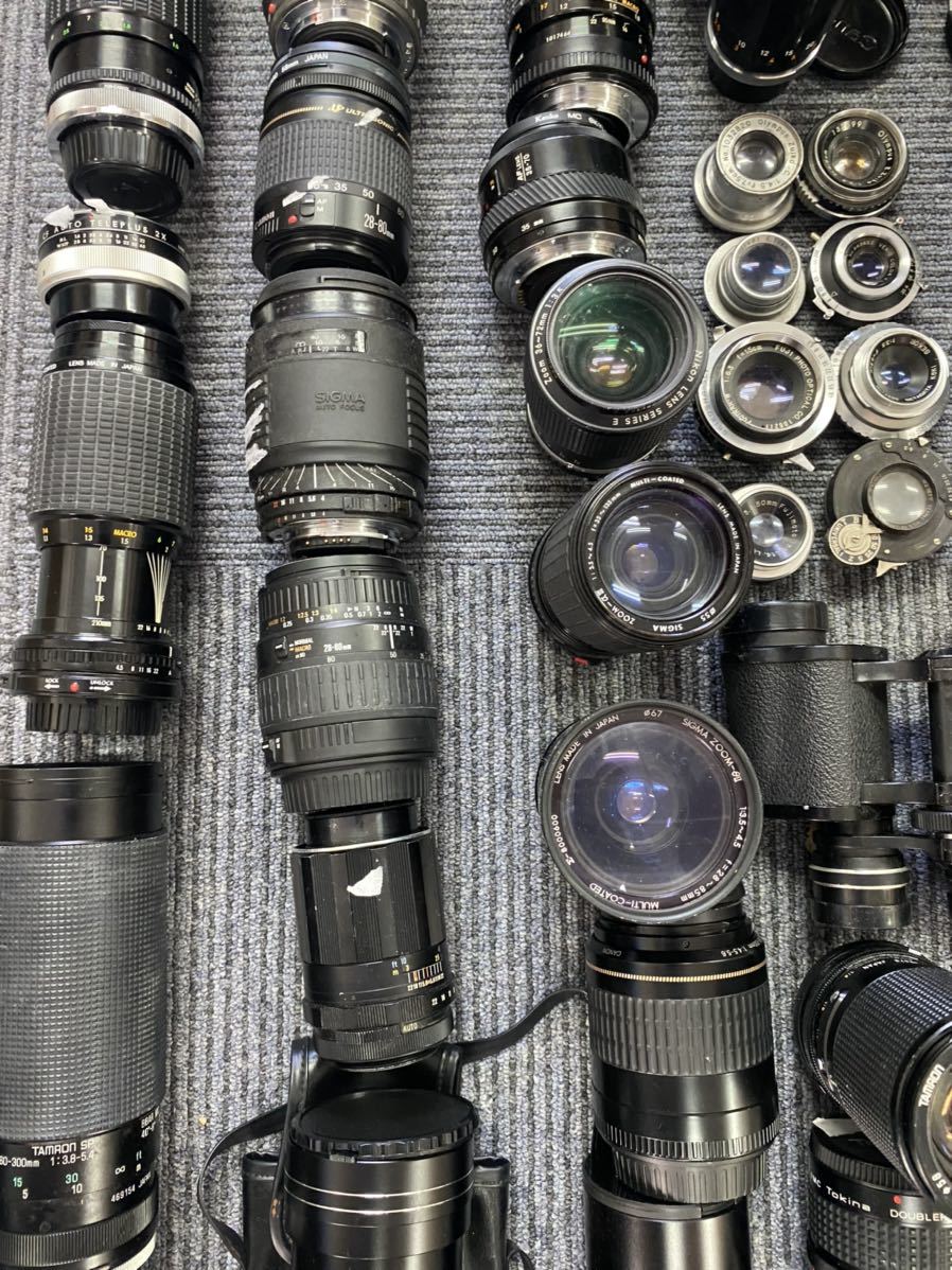 ★お得★レンズ AF MF まとめて大量 ニコン キャノン ミノルタ ペンタックス シグマ タムロン マミヤ Nikon Canon AF AI-s キングラム[07] Pentax等