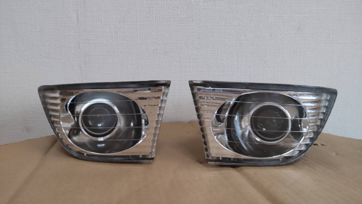 TOYOTA アルテッツァ　純正フォグランプ 左右セット　クリア トヨタ アルテッツァ 純正フォグランプ 左右セット アルテッツァ