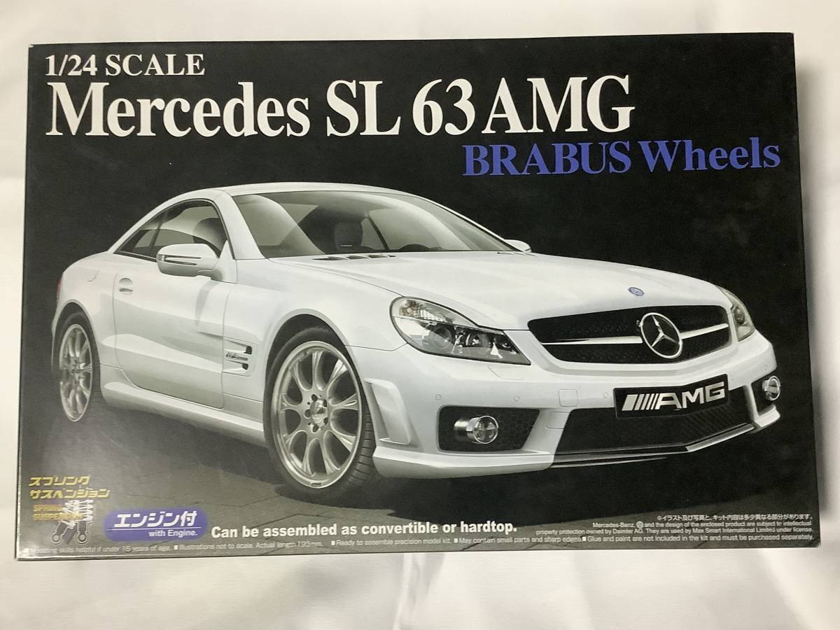 AMG 1⁄24 メルセデスベンツ アオシマ メルセデス SL65 : SL 0 ブラック 