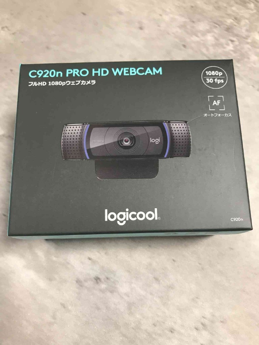 【未使用品】ロジクール HD Pro Webcam C920n フルHD ウェブカメラ オートフォーカス #2 送料無料