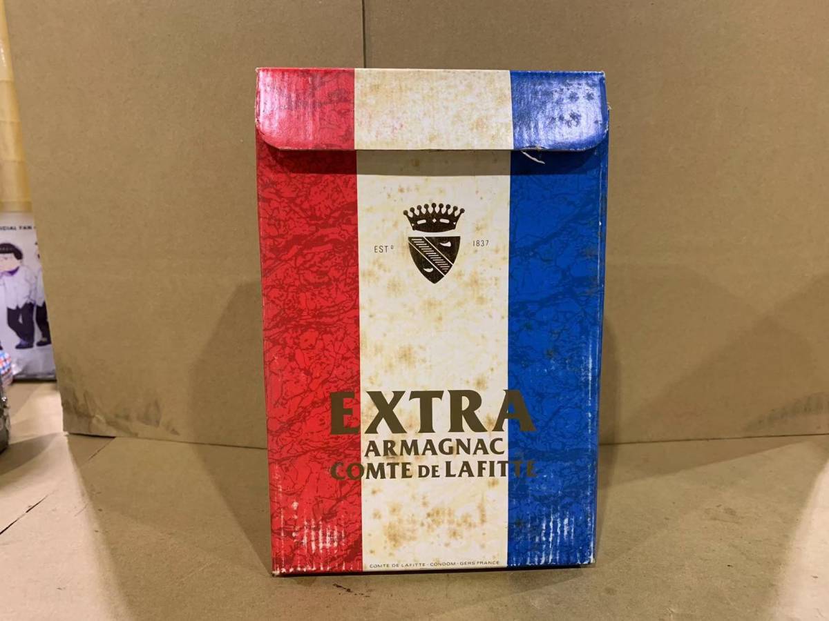 DE エクストラ COMTE 陶器ボトル コント ド ブランデー LAFITTE 