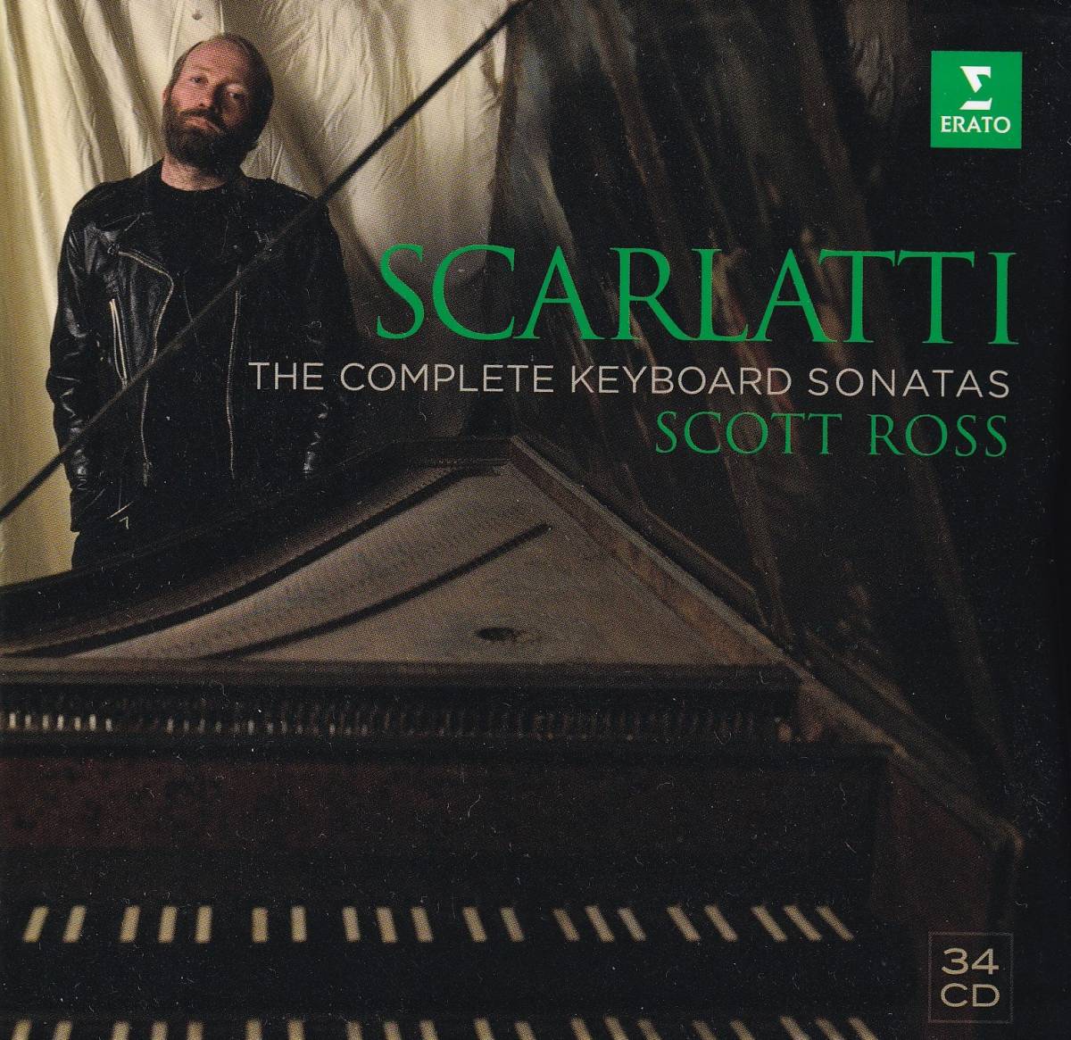 【未開封】【34CD】SCARLATTI（スコット・ロス） スカルラッティ「ソナタ全集（スコット・ロス）」34CD スコット・ロス