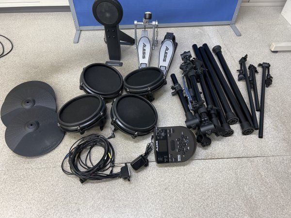 動作確認 OK! ALESIS DM7X ニトロメッシュキット ドラムスローン 楽器 